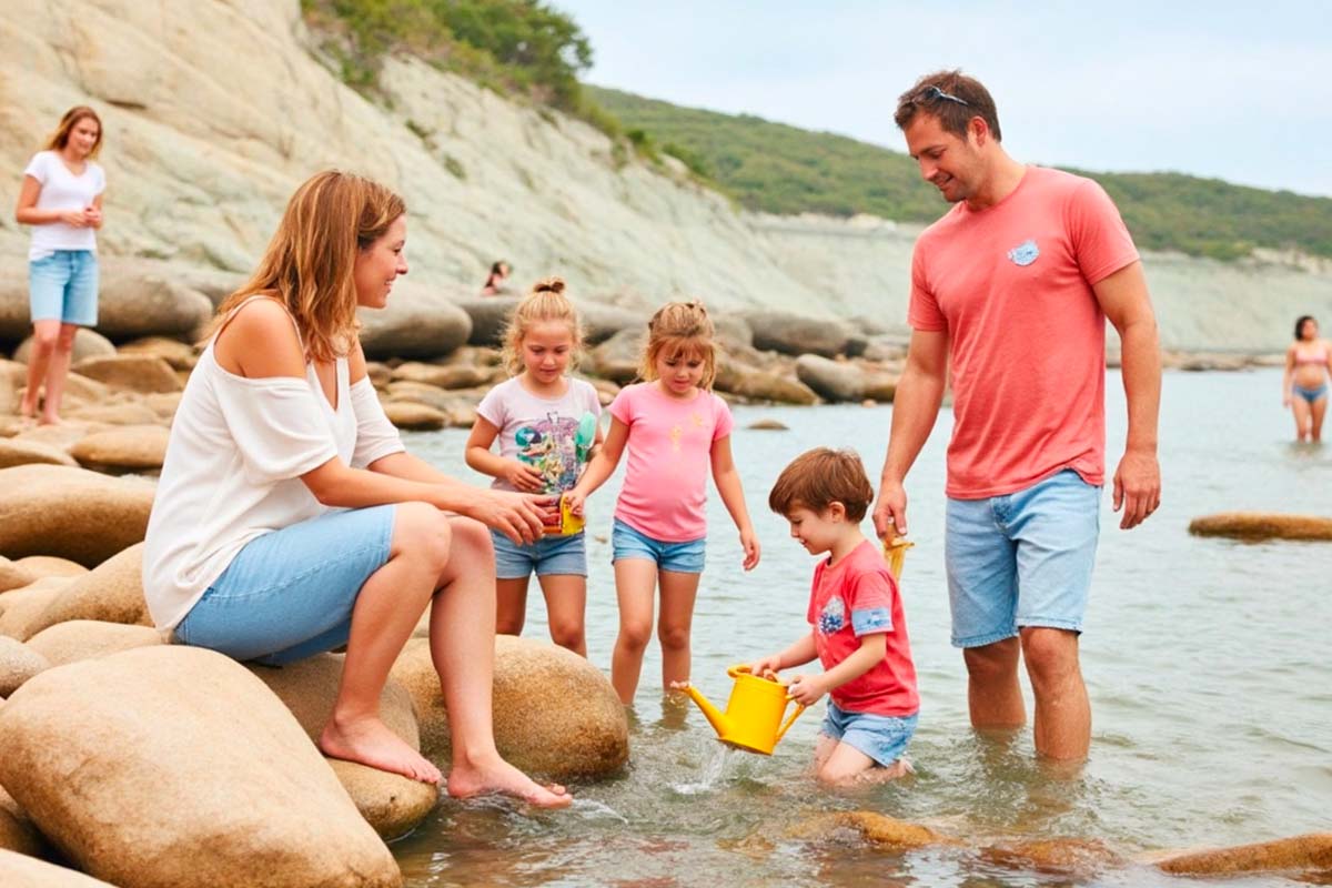 vacances famille bretagne bord de mer 